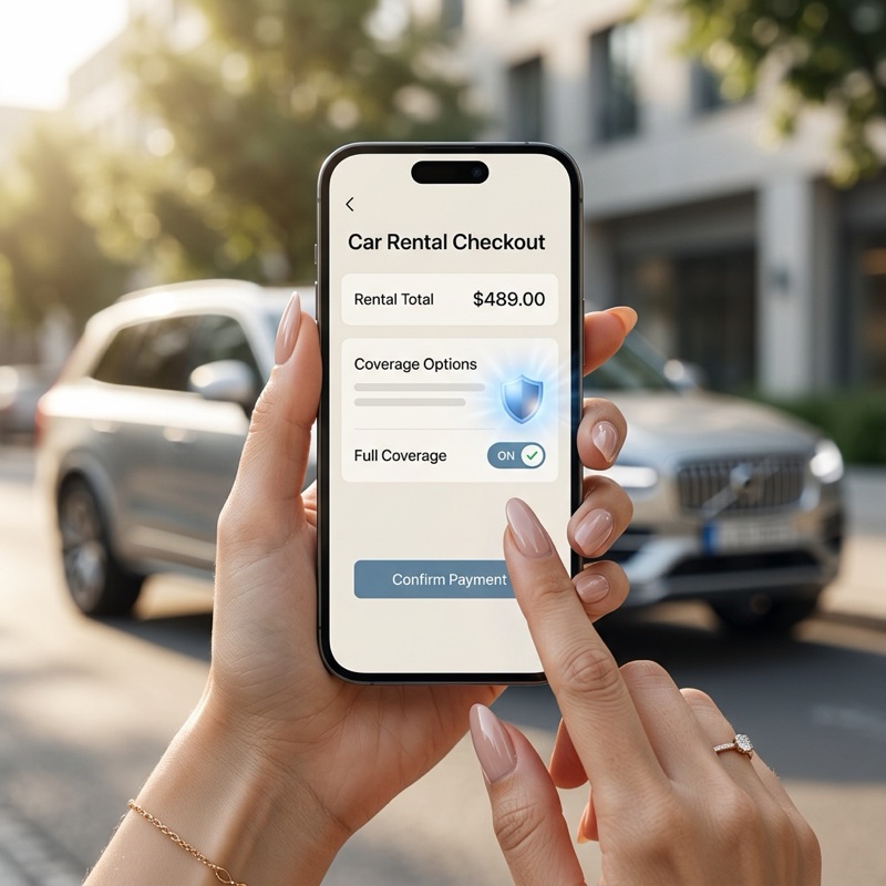 Vehicle Protection — choose your coverage at checkout